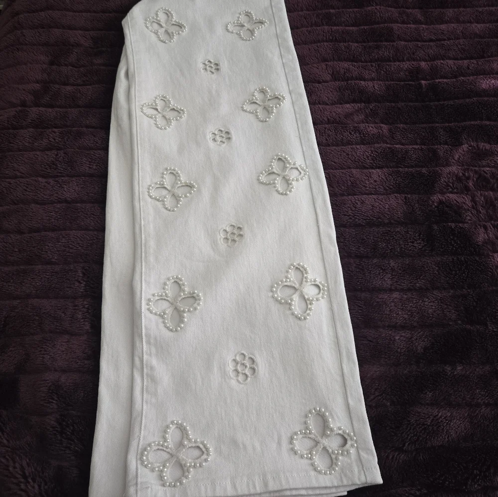 NWT Noli Beaded Jeans, Size 30 - Picture 5 of 7